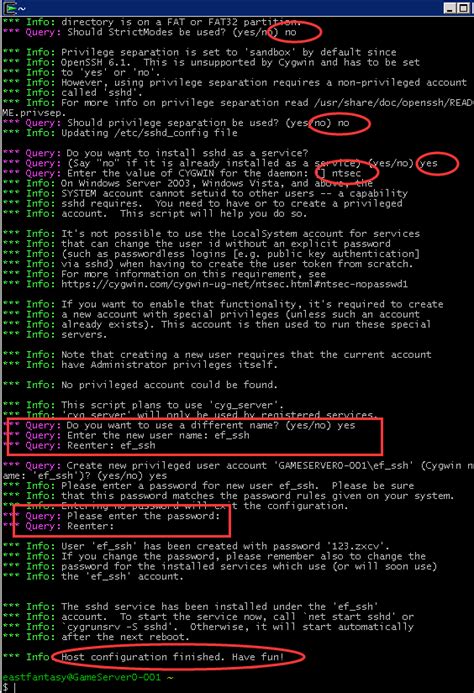 cygwin ssh config file